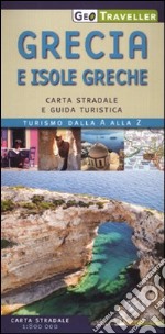 Grecia e isole greche. Carta stradale e guida turistica. 1:800.000