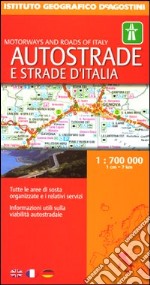 Autostrade e strade d'Italia 1:700.000 libro