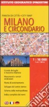 Milano e circondario 1:16.000 libro