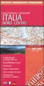 Italia. Nord-centro 1:500.000 libro