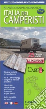 Atlante stradale Italia dei camperisti 1:400.000 libro