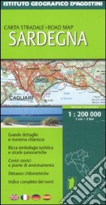 Sardegna 1:200.000. Ediz. multilingue