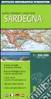 Sardegna 1:200.000. Ediz. multilingue libro