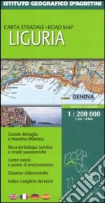 Liguria 1:200 000. Ediz. multilingue libro