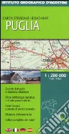 Puglia 1:200 000. Ediz. multilingue libro