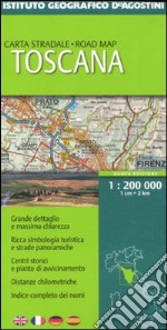 Toscana 1:200.000. Ediz. multilingue libro