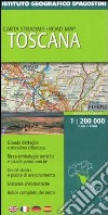 Toscana 1:200.000. Ediz. multilingue libro