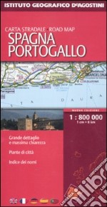 Spagna. Portogallo 1:800.000 libro