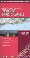 Spagna. Portogallo 1:800.000 libro