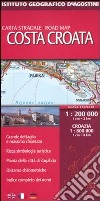 Costa croata 1:200.000 libro