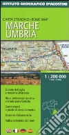 Marche e Umbria 1:200.000. Ediz. multilingue libro