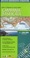 Campania; Basilicata 1:200.000. Ediz. multilingue libro