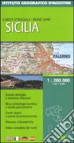 Sicilia 1:200.000 libro