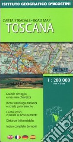 Toscana 1:200.000. Ediz. multilingue libro