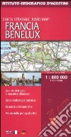 Francia. Benelux 1:800.000 libro