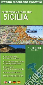 Sicilia 1:200.000 libro