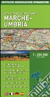 Marche e Umbria 1:200.000 libro