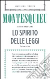 Lo spirito delle leggi. Vol. 1 libro