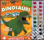 Dinosauri. Gli acquerelli maxi. Ediz. illustrata. Con gadget libro