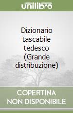 Dizionario tascabile tedesco (Grande distribuzione) libro