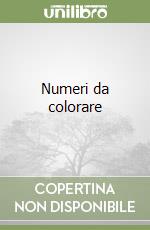 Numeri da colorare libro