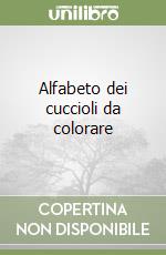 Alfabeto dei cuccioli da colorare libro