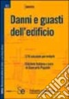 Danni e guasti dell'edificio libro