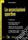 Le associazioni sportive libro