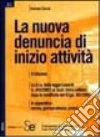 La nuova denuncia di inizio attività libro