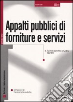 Appalti pubblici di forniture e servizi libro