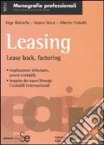 Leasing. Lease back, factoring libro