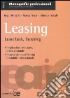 Leasing. Lease back, factoring libro
