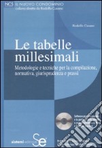 Le tabelle millesimali. Metodologie e tecniche per la compilazione, normativa, giurisprudenza e prassi. Con CD-ROM