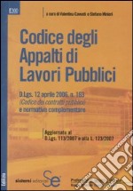 Codice degli appalti di lavori pubblici libro