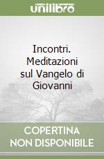 Incontri. Meditazioni sul Vangelo di Giovanni libro