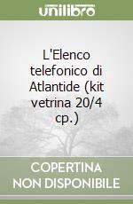 L'Elenco telefonico di Atlantide (kit vetrina 20/4 cp.) libro