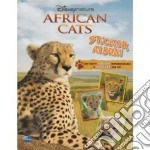 African cats. Con adesivi. Ediz. illustrata libro