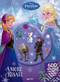 Amore e risate. Frozen. 500 stickers. Ediz. a colori libro