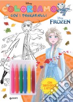 Frozen. Coloriamo con i pennarelli. Super album. Ediz. a colori. Con gadget libro