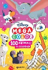 100 animali da colorare. Mega color Disney libro