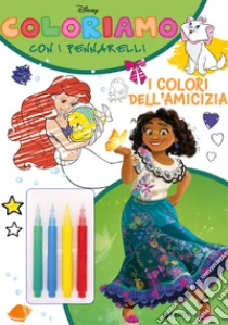 I colori dell'amicizia. Coloriamo con i pennarelli. Super album. Ediz. a colori. Con 4 pennarelli