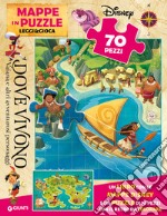 Dove vivono Vaiana e altri amici d'avventura. Mappe in puzzle. Leggi&Gioca. Ediz. a colori. Con puzzle 70 pezzi libro