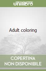 Adult coloring libro