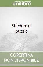 Stitch mini puzzle libro