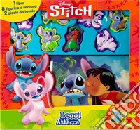 Stitch. Leggi e attacca. Ediz. a colori. Con 8 figurine a ventosa. Con tabellone libro