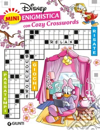 Mini enigmistica Disney con cozy crosswords. Passatempi. Giochi. Risate