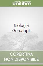 Biologia Gen.appl. libro