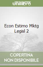 Econ Estimo Mktg Legisl 2 libro