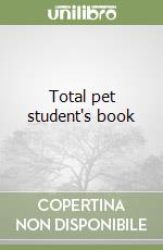 Total pet student's book