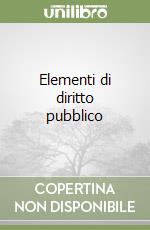 Elementi di diritto pubblico